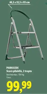 Lidl PARKSIDE Scară pliabilă, 2 trepte Ofertă