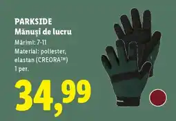 Lidl PARKSIDE Mănuși de lucru Ofertă