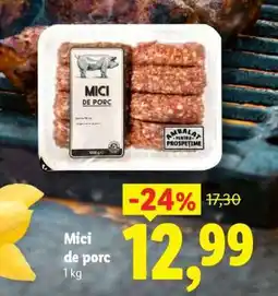 Lidl Mici de porc Ofertă