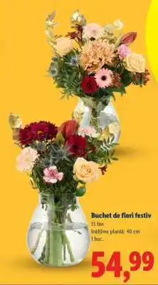 Lidl Buchet de flori festiv Ofertă