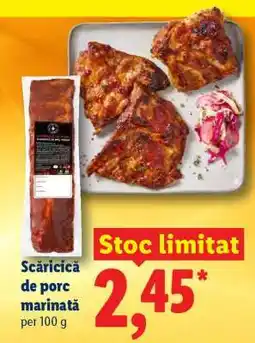 Lidl Scăricică de porc marinată Ofertă