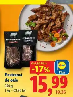 Lidl Pastramă de oaie Ofertă