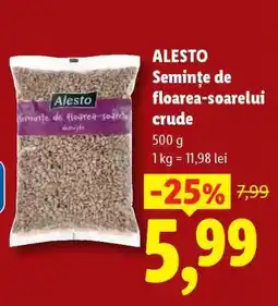 Lidl ALESTO Semințe de floarea-soarelui crude Ofertă