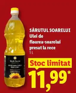 Lidl Sărutul Soarelui Ulei de floarea-soarelui presat la rece Ofertă