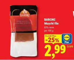 Lidl BARONI Mușchi file Ofertă