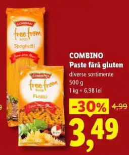 Lidl Combino Paste fără gluten Ofertă