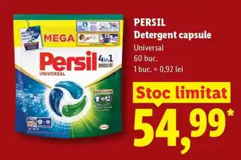 Lidl Persil Detergent Capsule Ofertă