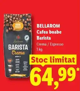 Lidl Bellarom Cafea boabe Barista Ofertă