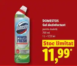 Lidl DOMESTOS Gel dezinfectant Ofertă