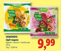 Lidl Vemondo Lipii vegane Ofertă