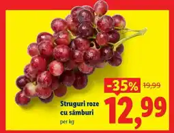 Lidl Struguri roze cu sâmburi Ofertă