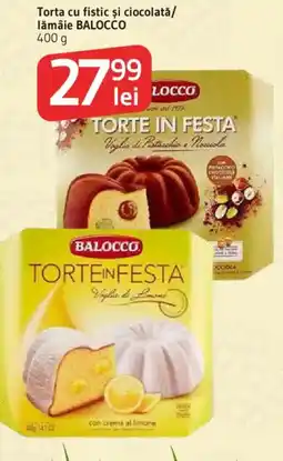 Supeco Torta cu fistic și ciocolată/ lămâie BALOCCO Ofertă