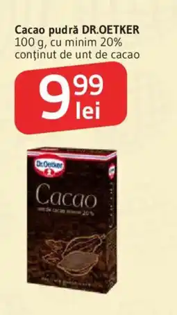 Supeco Cacao pudrǎ DR. OETKER Ofertă