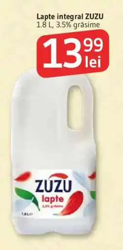 Supeco Lapte integral ZUZU Ofertă