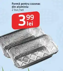 Supeco Formă pentru cozonac din aluminiu Ofertă