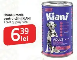 Supeco Hrană umedă pentru câini KIANI Ofertă