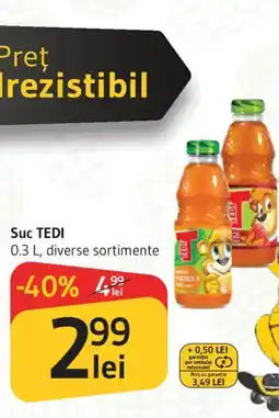 Supeco Suc TEDI Ofertă