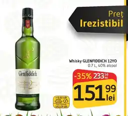 Supeco Whisky GLENFIDDICH 12YO Ofertă