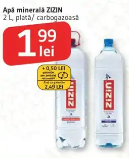 Supeco Apă minerală ZIZIN Ofertă