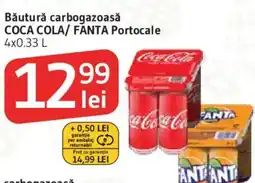 Supeco Băutură carbogazoasă COCA COLA/ FANTA Portocale Ofertă
