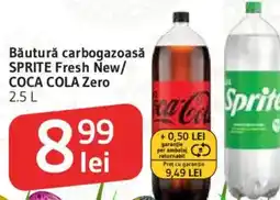 Supeco Băutură carbogazoasă SPRITE Fresh New/ COCA COLA Zero Ofertă