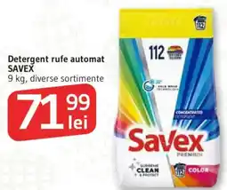 Supeco Detergent rufe automat SAVEX Ofertă