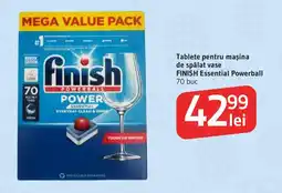 Supeco Tablete pentru mașina de spălat vase FINISH Essential Powerball Ofertă