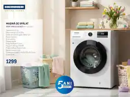 Selgros MAȘINĂ DE SPĂLAT Ofertă