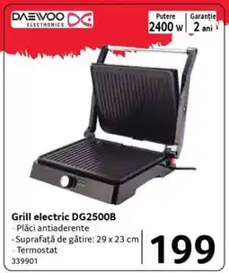 Selgros Grill electric DG2500B Ofertă