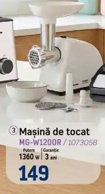 Selgros Mașină de tocat Ofertă