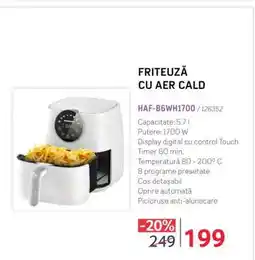 Selgros Friteuză cu aer cald Ofertă