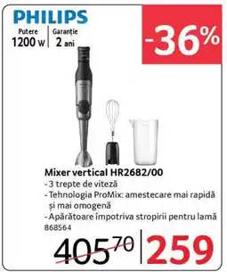 Selgros Mixer vertical HR2682/00 Ofertă