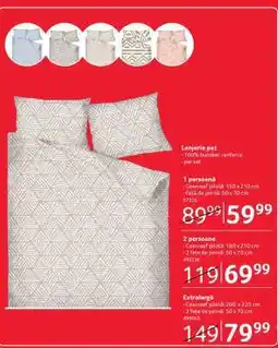 Selgros Lenjerie Pat Ofertă