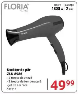 Selgros Uscător de păr ZLN 8986 Ofertă