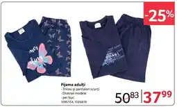 Selgros Pijama adulți Ofertă