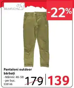 Selgros Pantaloni outdoor bărbați Ofertă
