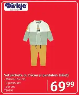 Selgros Set jachetă cu tricou și pantaloni băieți Ofertă