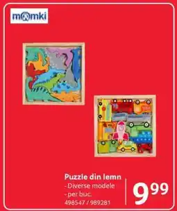 Selgros Puzzle din lemn Ofertă