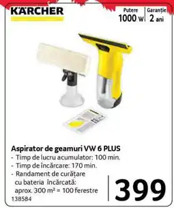 Selgros ASPIRATOR DE GEAMURI VW 6 PLUS Ofertă