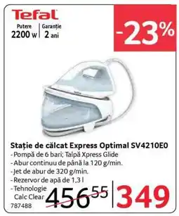 Selgros Statie de calcat Express Optimal SV4210E0 Ofertă