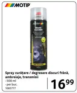 Selgros Spray curățare / degresare discuri frână, ambreiaje, transmisii Ofertă