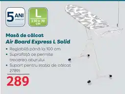 Selgros Masă de călcat Air Board Express L Solid Ofertă