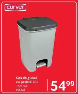 Selgros Coș de gunoi cu pedală 20 l Ofertă