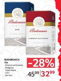 Selgros BUDUREASCA Vin Ofertă