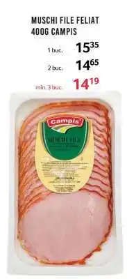 Selgros MUSCHI FILE FELIAT 400G CAMPIS Ofertă