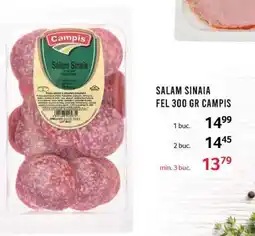 Selgros SALAM SINAIA FEL 300 GR CAMPIS Ofertă