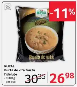 Selgros ROYAL Burtă de vită fiartă fideluțe Ofertă