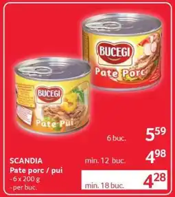 Selgros SCANDIA Pate porc / pui Ofertă