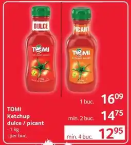 Selgros TOMI Ketchup dulce / picant Ofertă