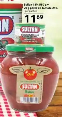 Selgros Bulion 18% 580 g + 70 g pastă de tomate 24% Ofertă